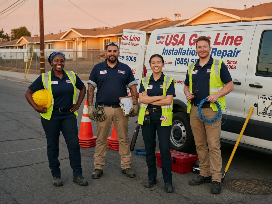 Gas Line Installation company in Coffeen, IL